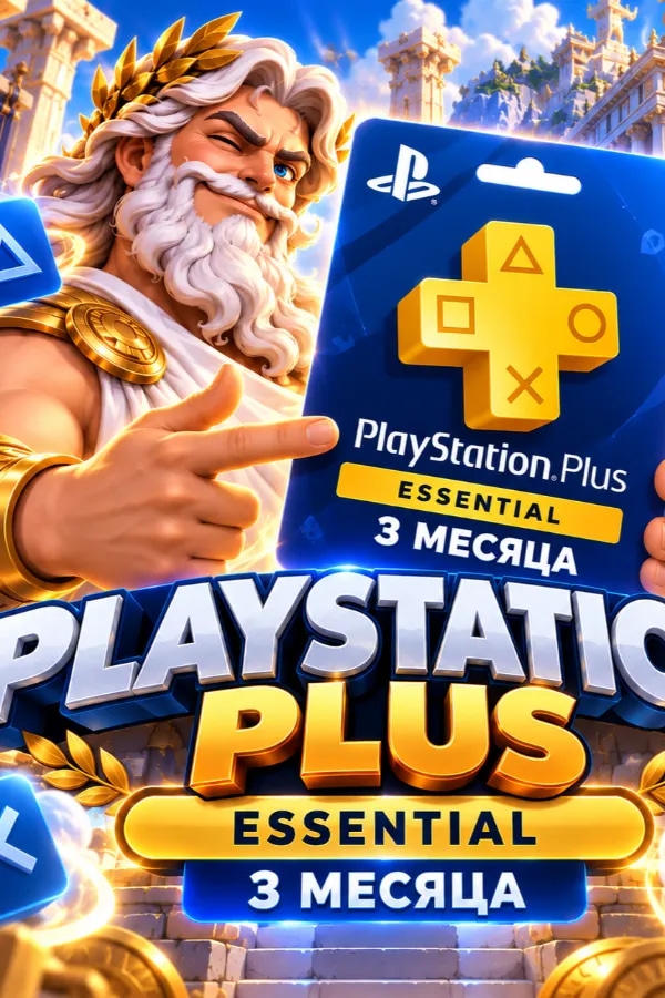 PS PLUS 3 месяц Основной (Essential) Украина